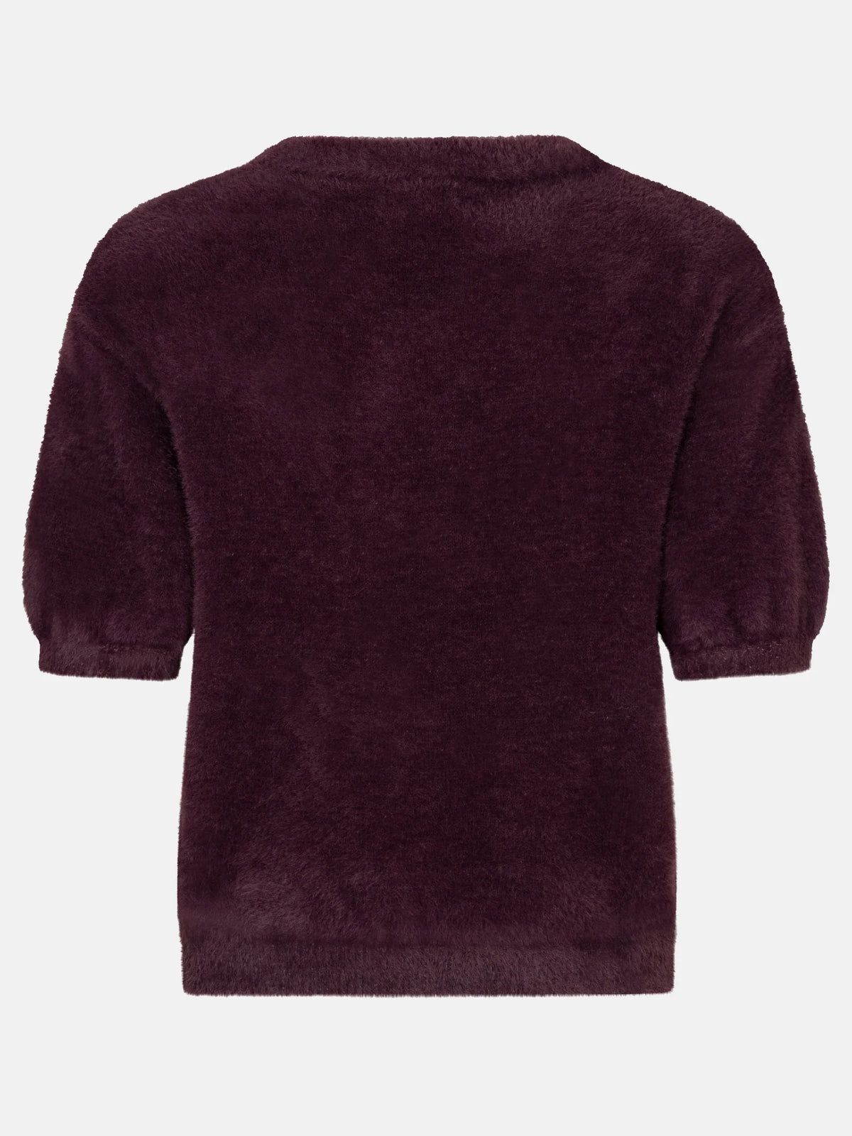 Knitted top Mary | Aubergine