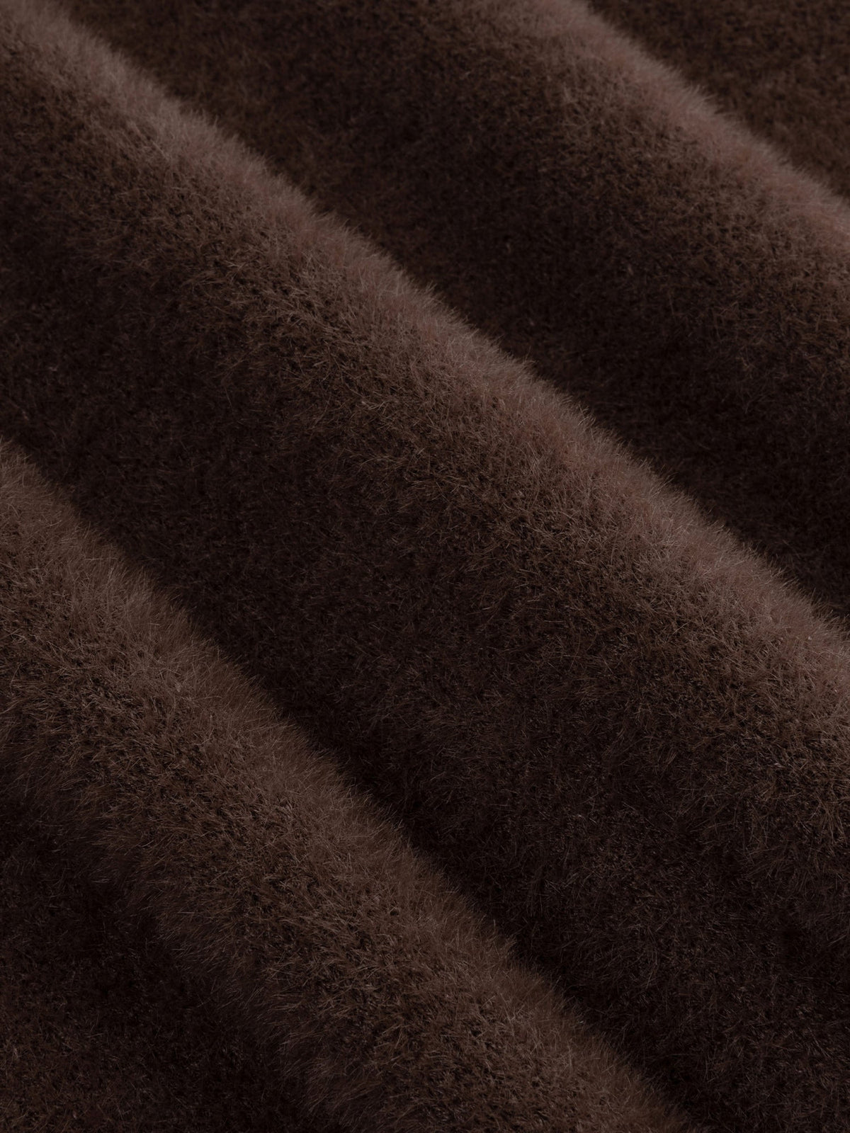 Knitted top Mary | Dark brown