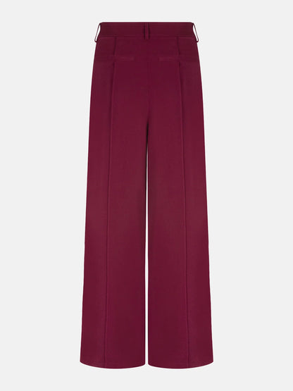 Pants Geneve | Burgundy