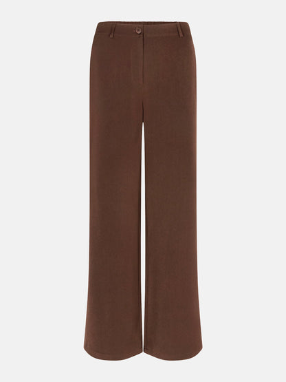 Pants Solange | Dark brown