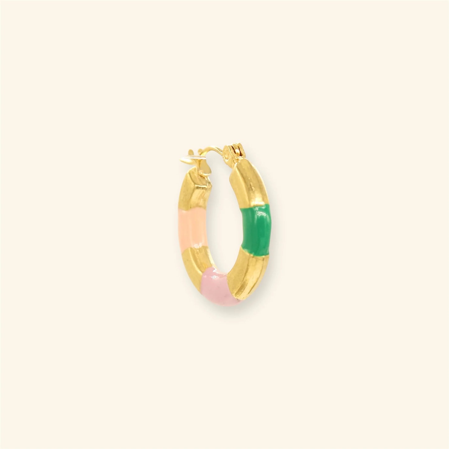 Tropical Hoop oorbel