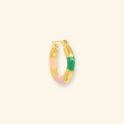 Tropical Hoop oorbel