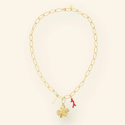 Charlie ketting - Coral