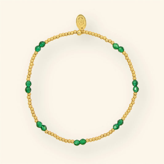Emerald Party armband