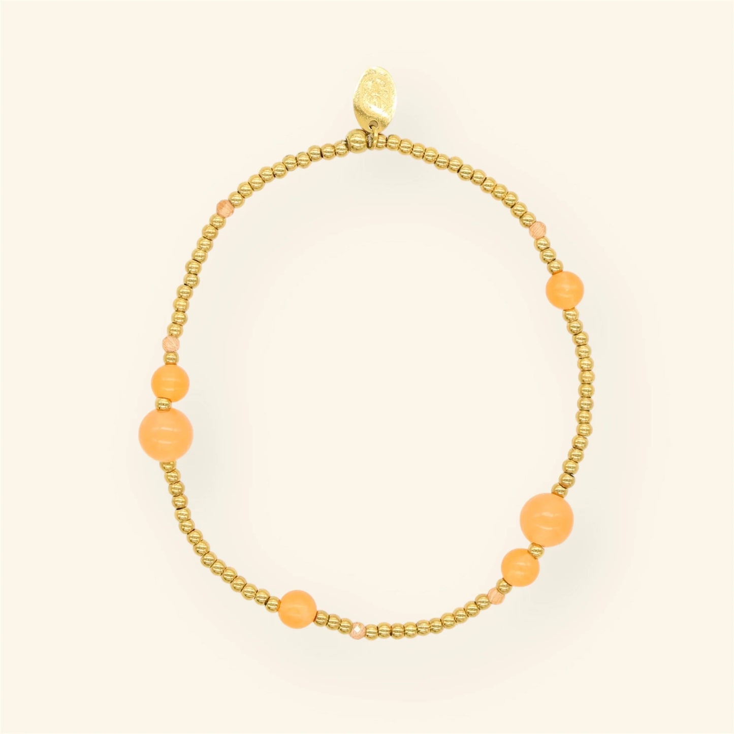 Bubble Orange armband