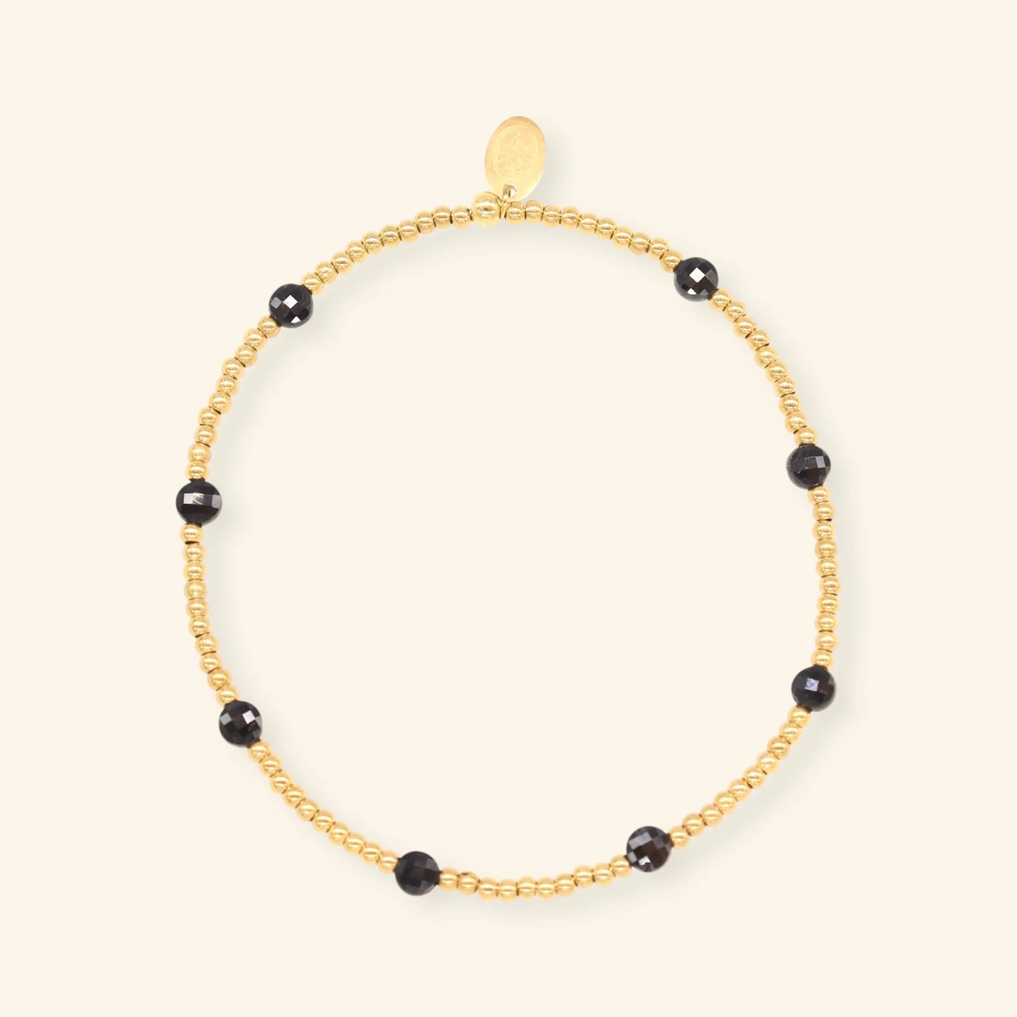 Midnight Coin armband