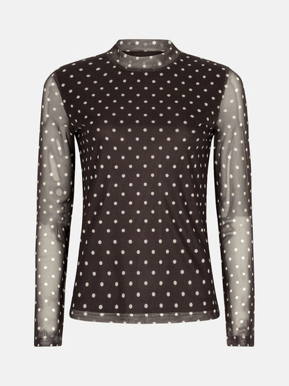 Top Bailey | Brown/ecru