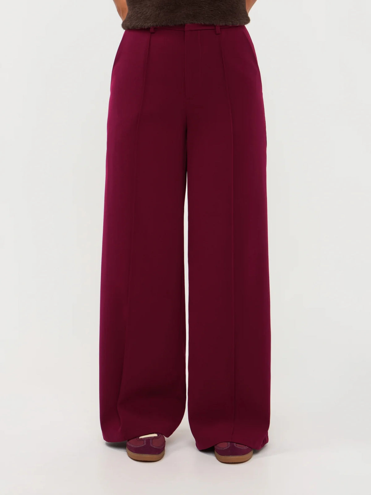 Pants Geneve | Burgundy