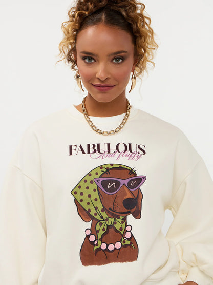 Sweater Fabulous and fluffy | Ecru