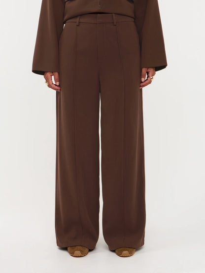 Pants Geneve | Dark brown