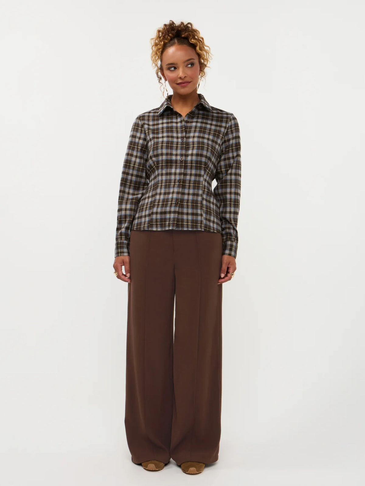 Pants Geneve | Dark brown