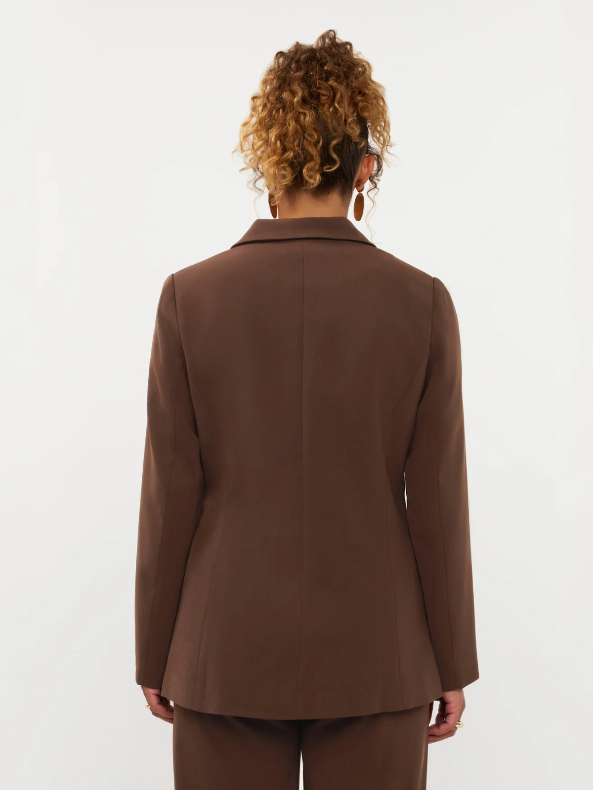 Blazer Shayla | Dark brown