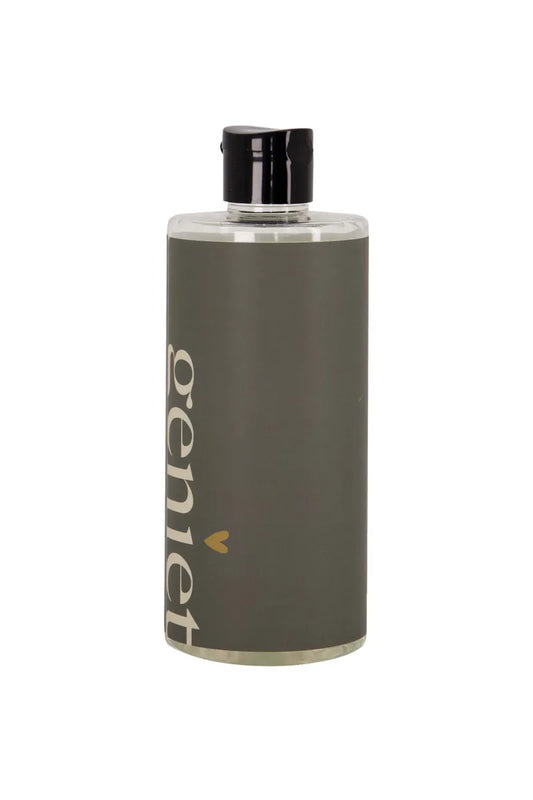zusss bodywash geniet 500ml antracietgrijs