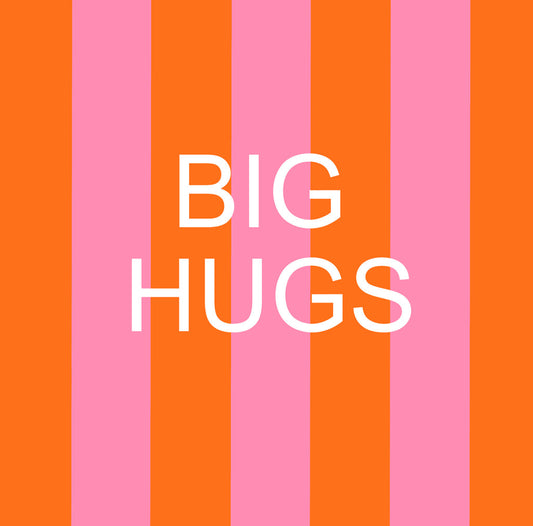 Forex tegeltje big hugs oranje
