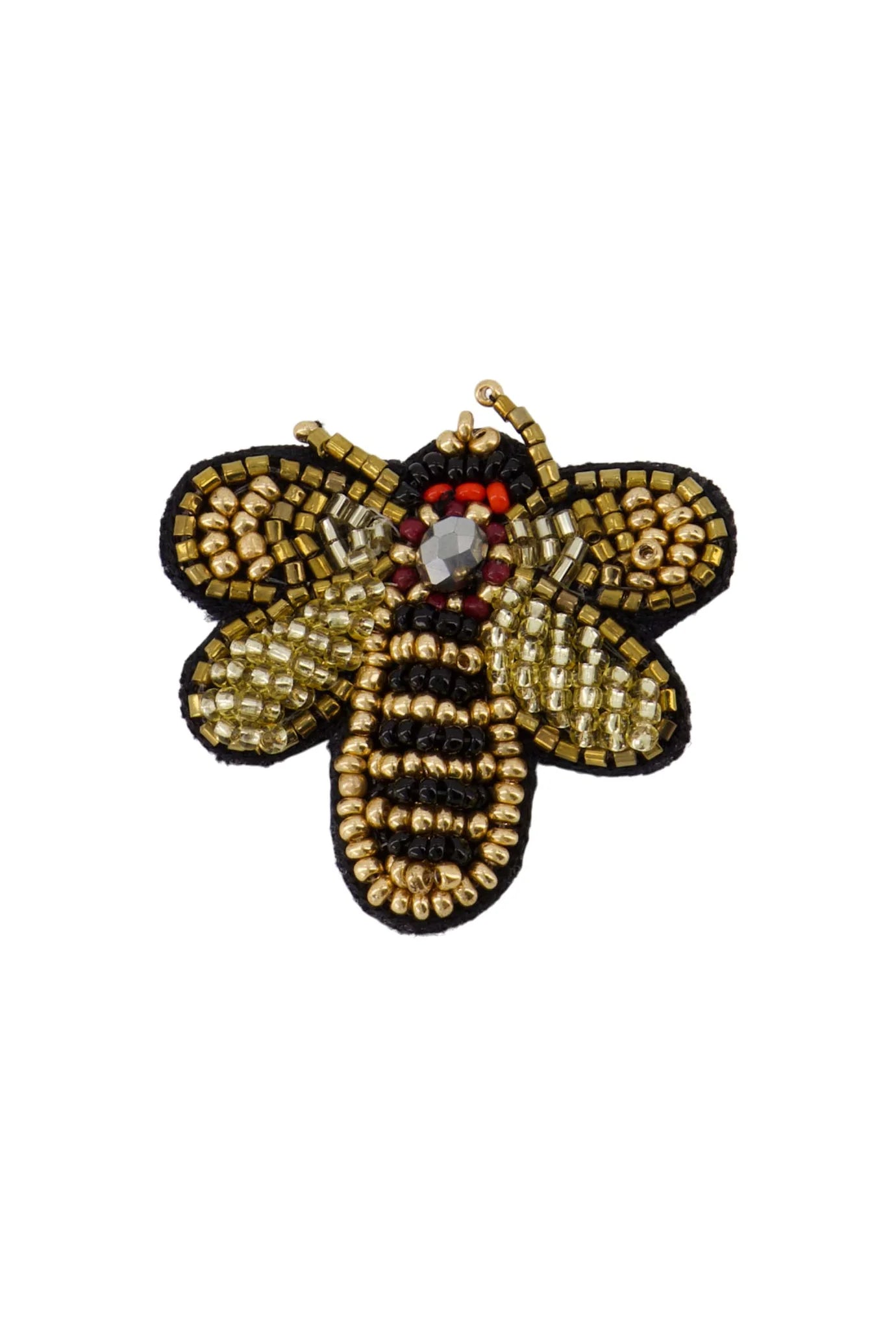 Zusss bijen broche goud