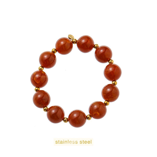 Day&Eve - Big Stones Bracelet - Dark Brown