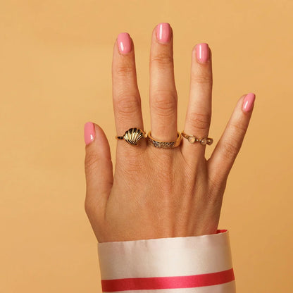 Gouden ring met bloemetjes - elegant en tijdloos sieraad
